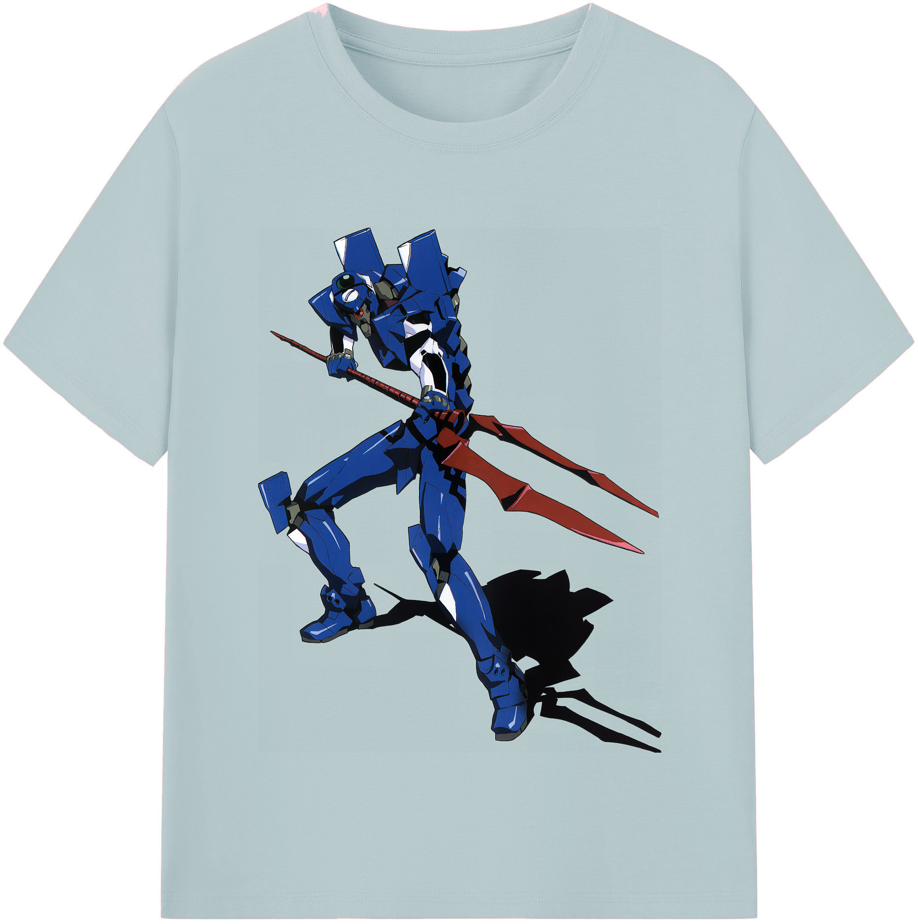 （画像用） EVA 新世紀エヴァンゲリオン 綿100％半袖Tシャツ（フロントプリント）